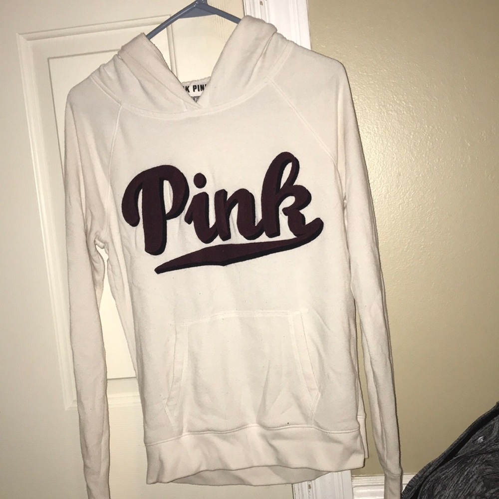 Victoria’s Secret hoodie.